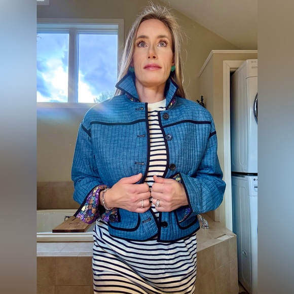 CLARE V Emmanuelle Reversible chore coat size small NWT retail price $375 - Picture 5 of 16